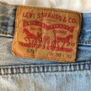 Levi's 501 Original 30W, 32L